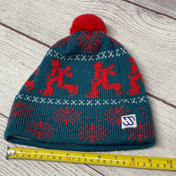 Murray Meekley Handmade snow ski cap beanie pure virgin wool - Picture 4 of 5